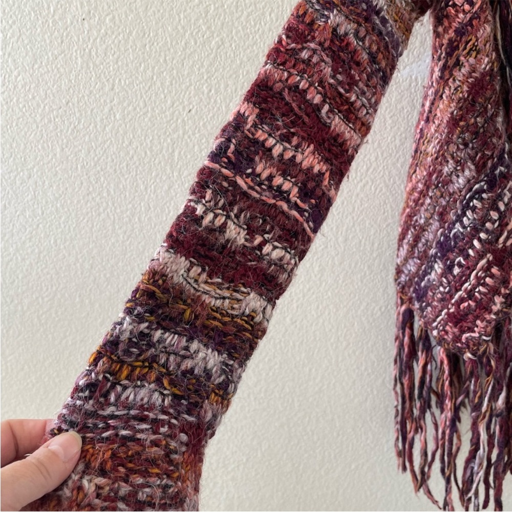 Free People Multi-Color Fringe Cardigan -XS - Picture 5 of 9